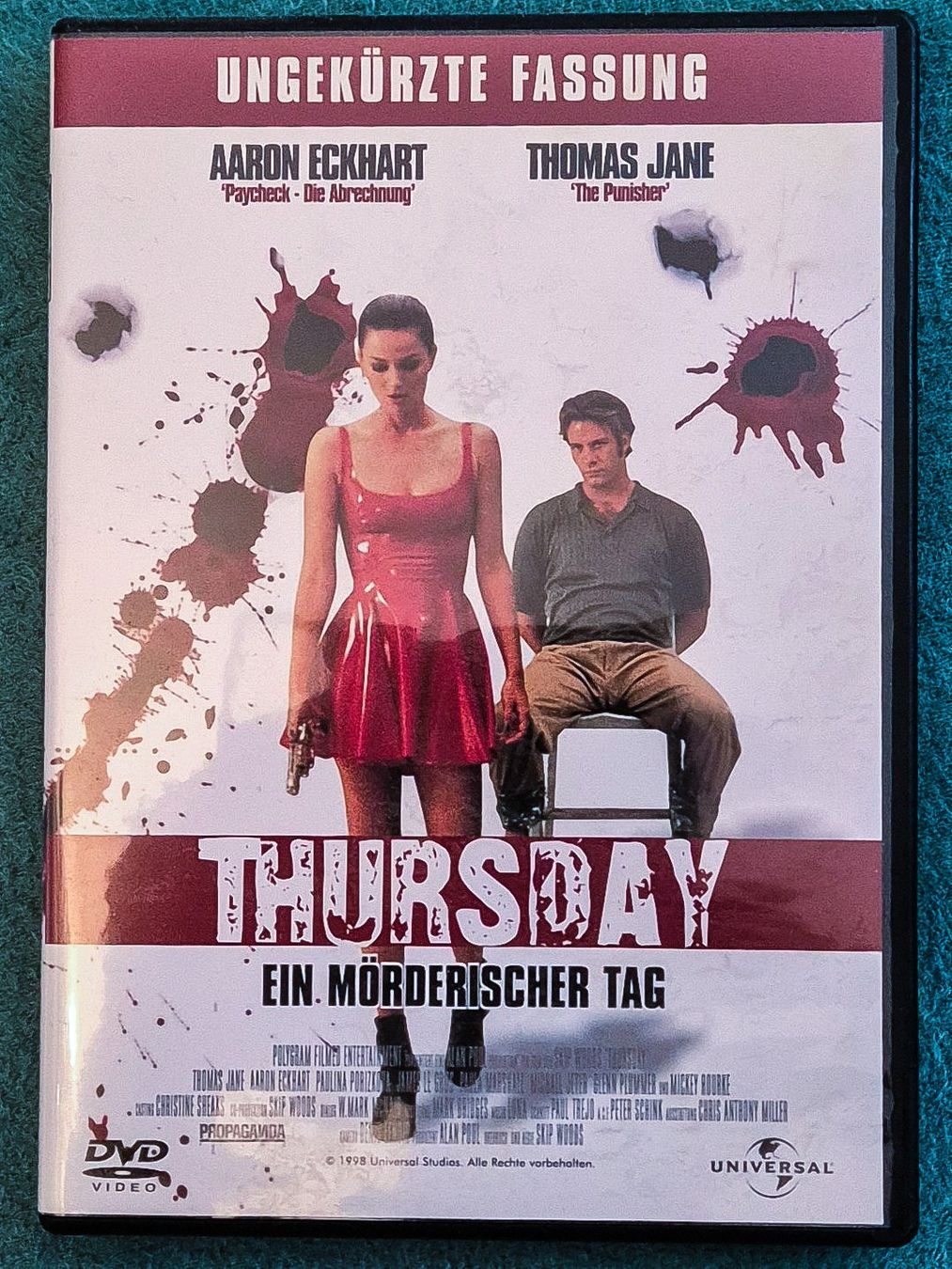 Tutti i DVDs: Thursday - Ein mörderischer Tag / Thomas Jane – Usato da Chur venduto da big_5zx8