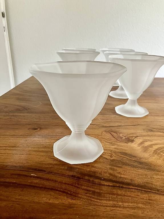 Ciotole: Dessert Glas Schalen / 6 Stück – Usato da Zürich venduto da pas_y6lb 1