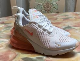 Nike Air Max 270 Weiss/Rosa (Lachsfarbig)