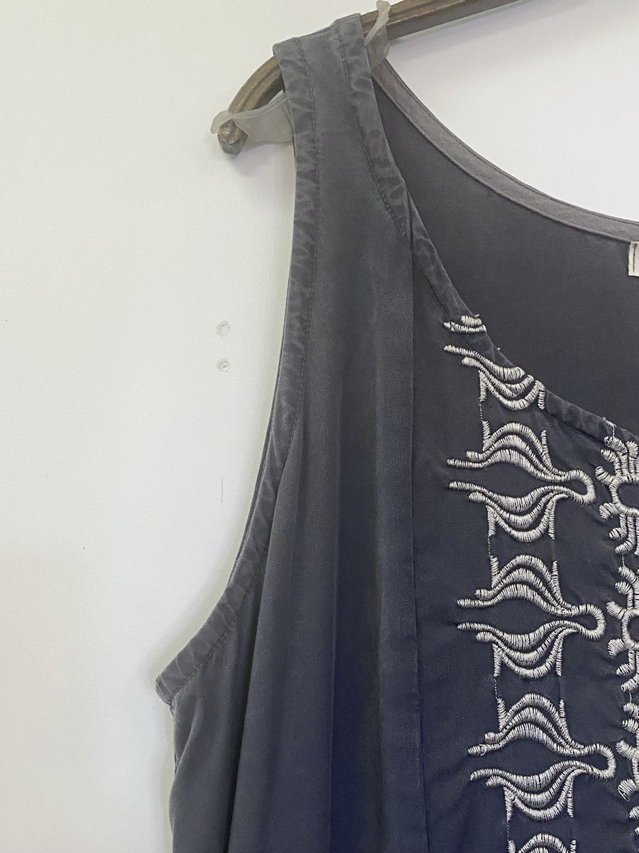 Vestiti: PRIVATSACHEN MAXIKLEID DUNKELGRAU/BLAU 44 – Usato da Büron venduto da Coerner 1