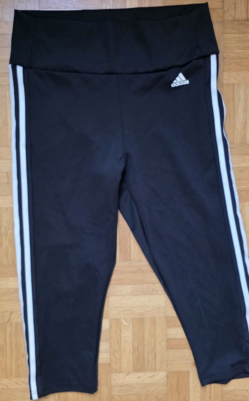 Adidas Pantaloni: pantalon 3/4  /Legging Noir Adidas Taille L – Usato da Yverdon-les-Bains venduto da van_dq65 5