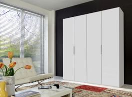 Kleiderschrank 4-türig weiss