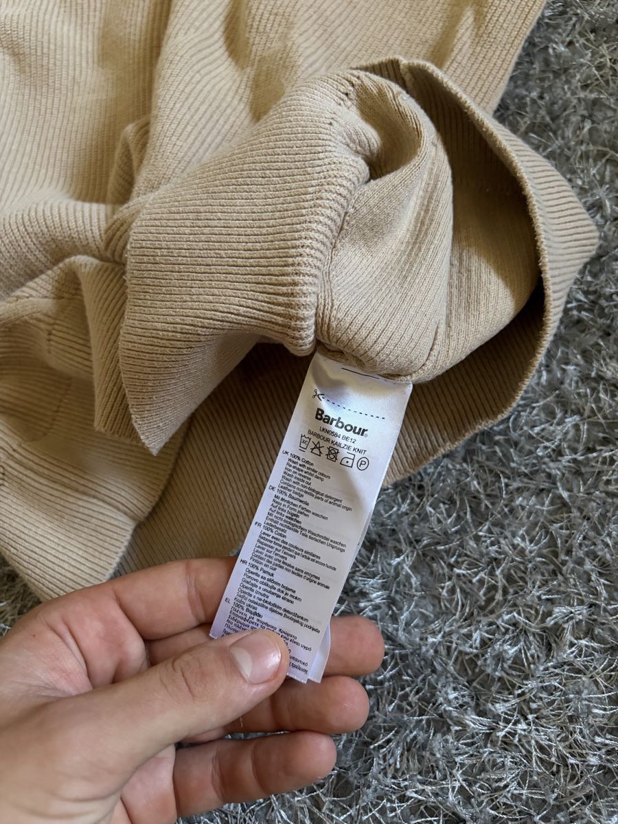 Barbour Pulls & Sweat-shirts: Pullover Barbour beige Grösse S  – Neuf (Voir description) à Brislach par edu_t6pq 5