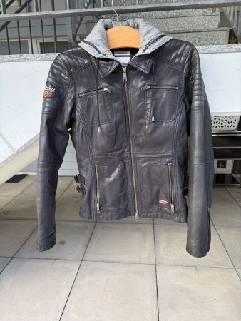 Original Harley Davidson Damenjacke aus Leder - TOP Zustand