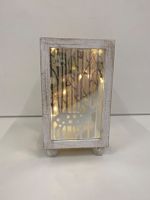 LED Laterne Holz Weihnachten 18 cm