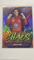 2024 Topps Finest F1 Carlos Sainz Chaos /50