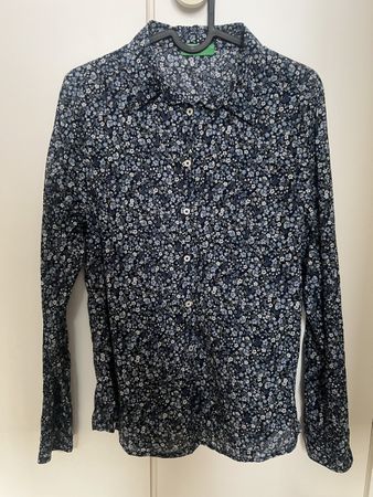 Geblümte Bluse Benetton, Gr. XS, wie neu
