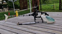 ferngesteuerter Benzinhelikopter für Bastler