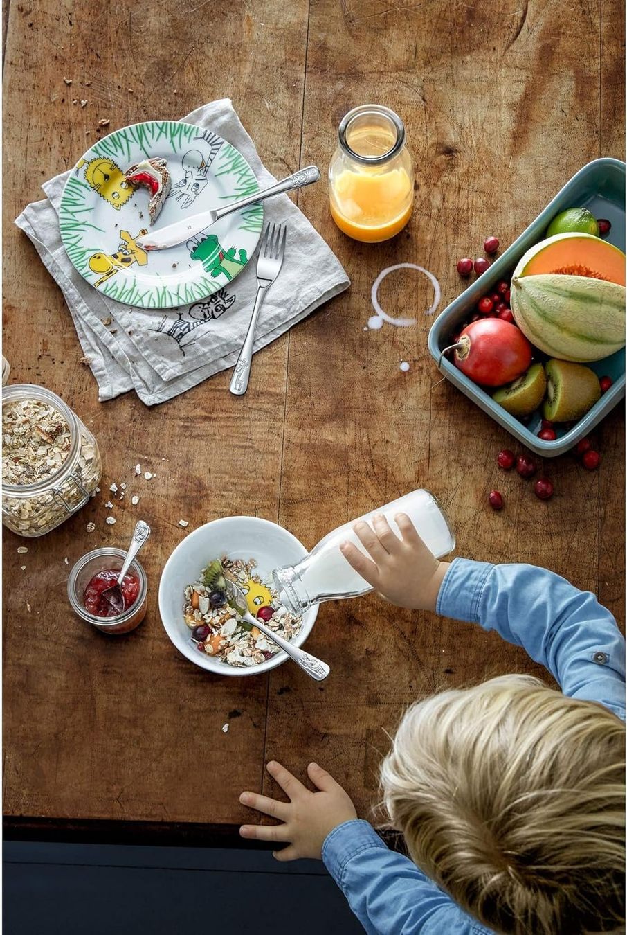 Set di posate: Kinderbesteck Set 4-teilig – Nuovo e nell'imballaggio originale da Nuglar venduto da SaleRitter 4