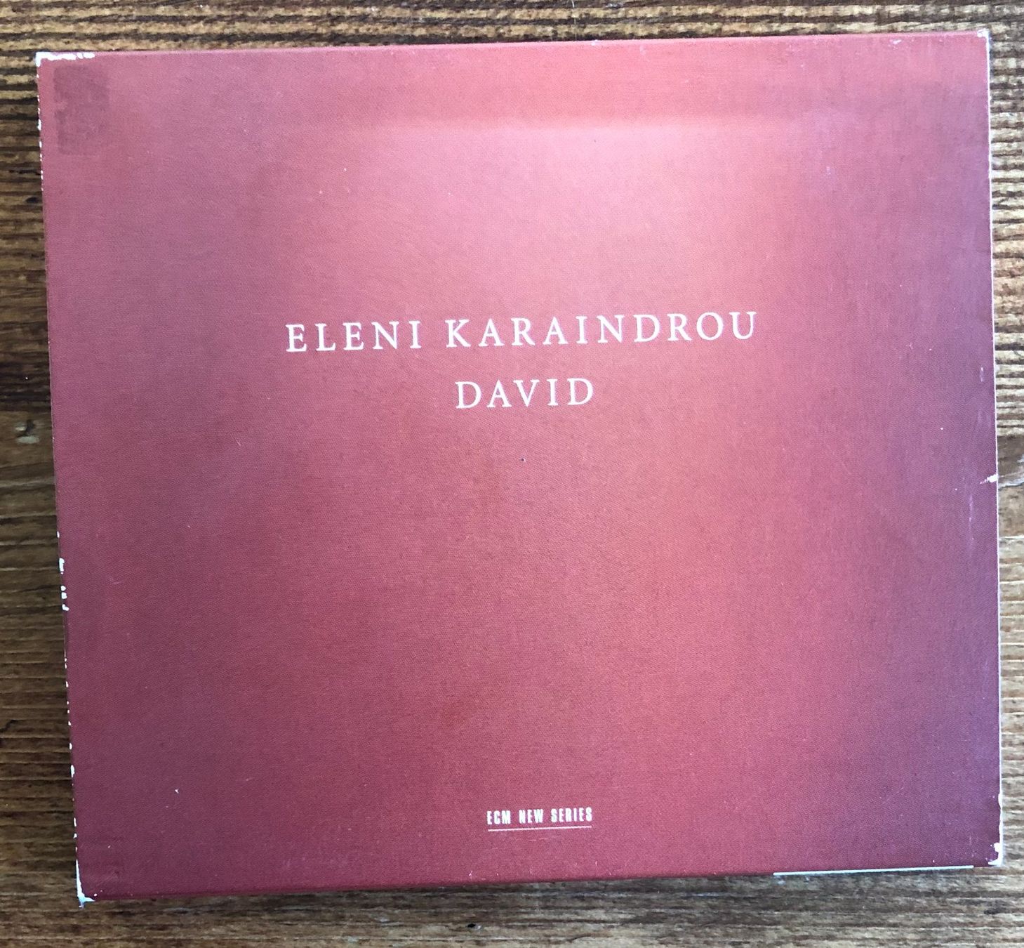 CDs: Eleni Karaindrou – David CD, ECM, Classical, Stage – Gebraucht aus Luzern von Schlafenicht00