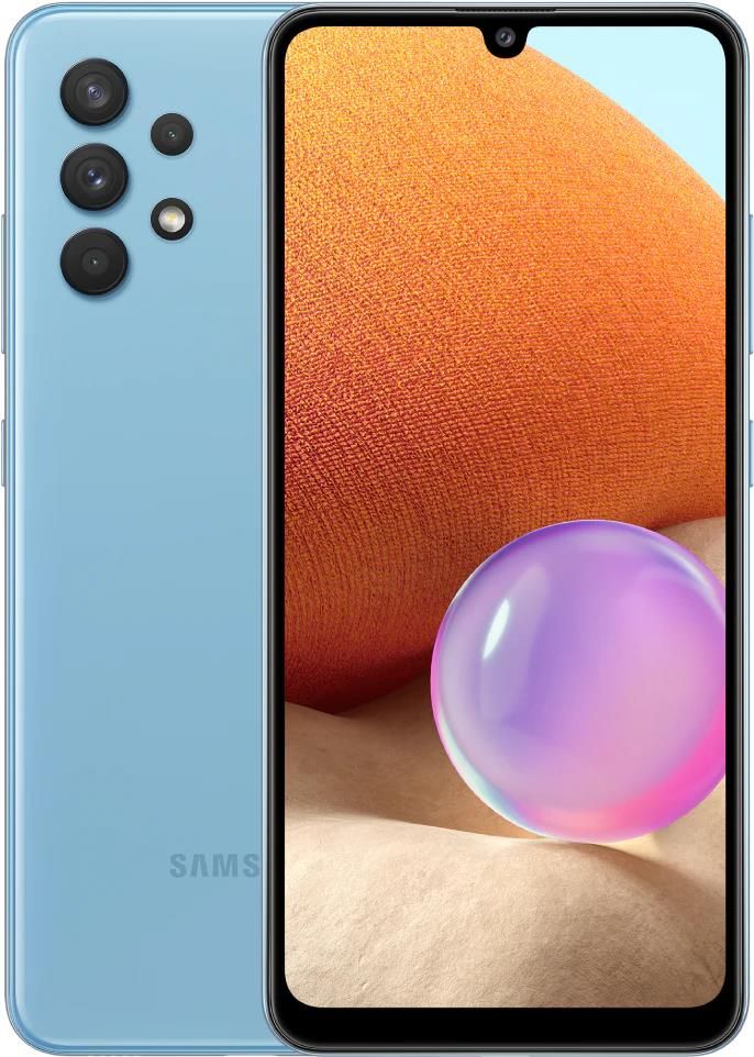 Portables: Samsung Galaxy A32 128GB Awesome Blue – D'occasion à Steinhausen par verkaufench