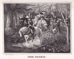 JAGD MIT FALKE, FALKENJAGD, LITHOGRAPHIE 1836