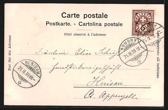 Cartoline postali: Litho Les Ponts de Martel, Ortspartie mi – Usato da Berlin venduto da bartko-reher 1