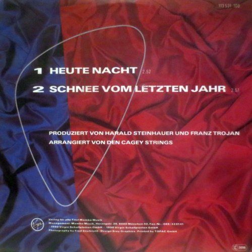 Dischi in vinile: Cagey Strings - Heute Nacht (7") – Usato da Romanshorn venduto da and_2nf7 1