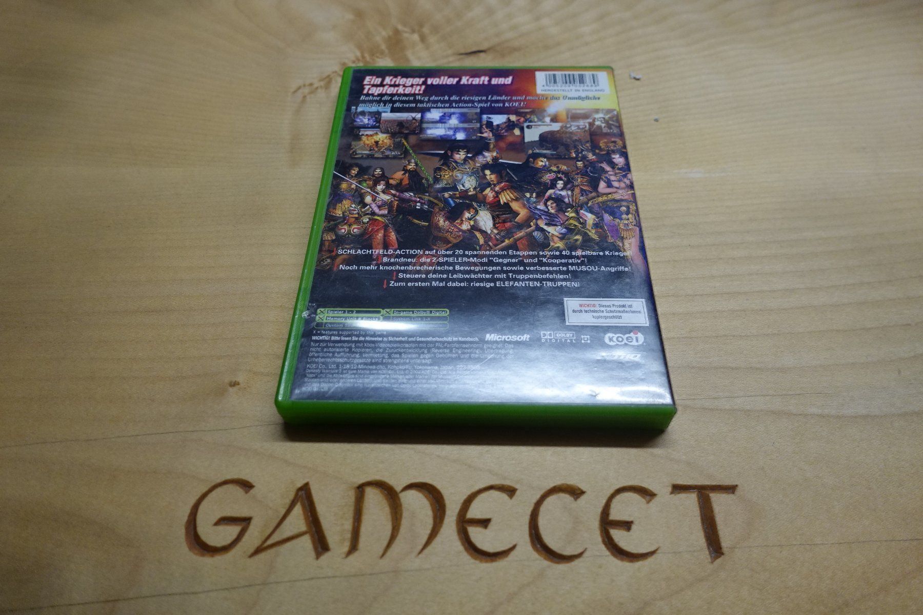 Microsoft Giochi: Dynasty Warriors 3 – Usato da Steinach venduto da Gamecet 2
