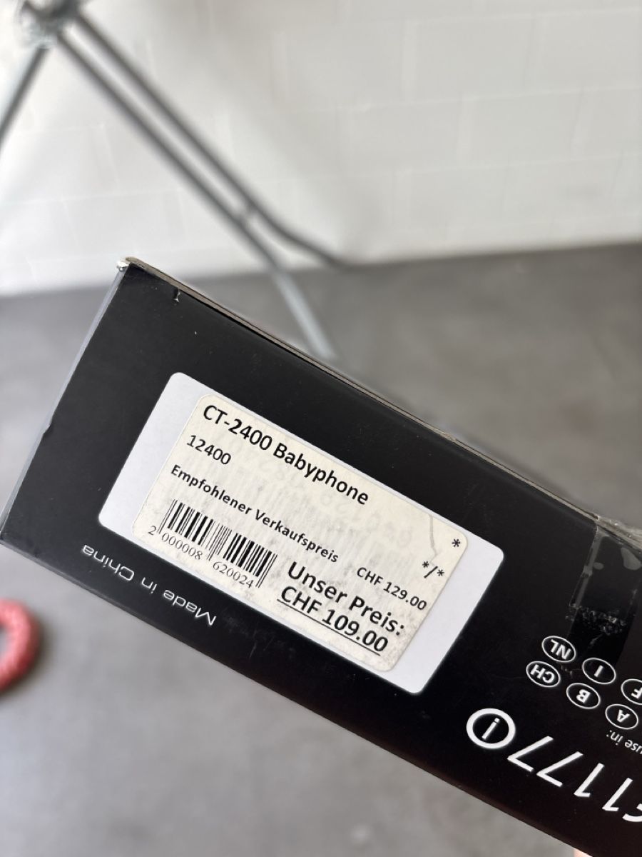 Comtel Babyphone:  Babyphone Comtel CT-2400 – Usato da Frauenfeld venduto da azu_2ntk 4