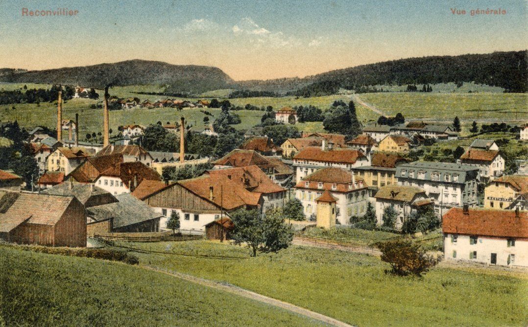 Cartoline postali: Reconvilier   BE – Usato da Brig venduto da Valcards54