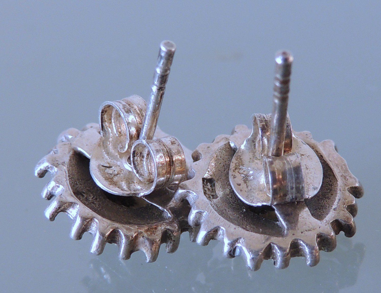 Ohrringe & -stecker: Silber 925 Markasit Ohrstecker 12 mm – Gebraucht aus Waldenburg von schaller707 3