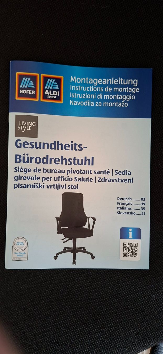 Sedie: Bürodrehstuhl (neu) – Nuovo (secondo la descrizione) da Birrhard venduto da Pry 5
