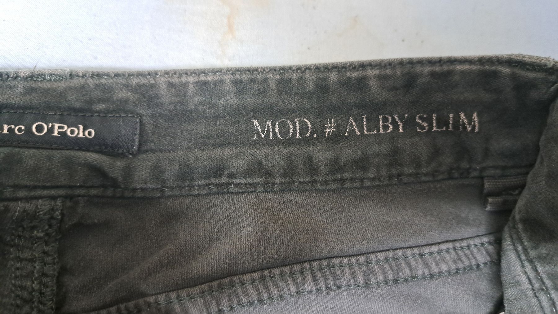 Marc O'Polo Pantaloni: Hose Samt Marco polo Gr 27 graugrün – Usato da Zofingen venduto da Gabe0815 3