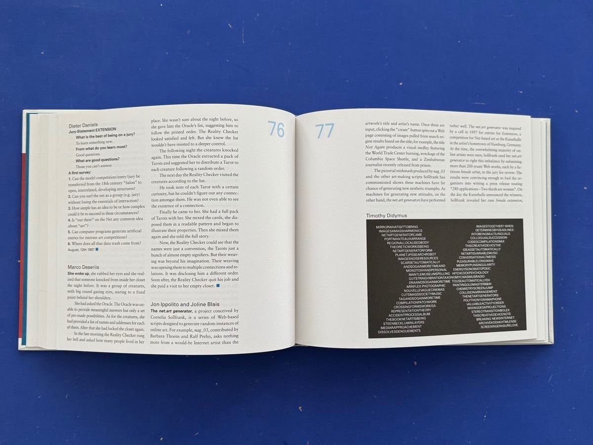 Libri: Cornelia Sollfrank. net.art generator: Programmierte Verführ – Usato da Adliswil venduto da buch_und_kunst 4