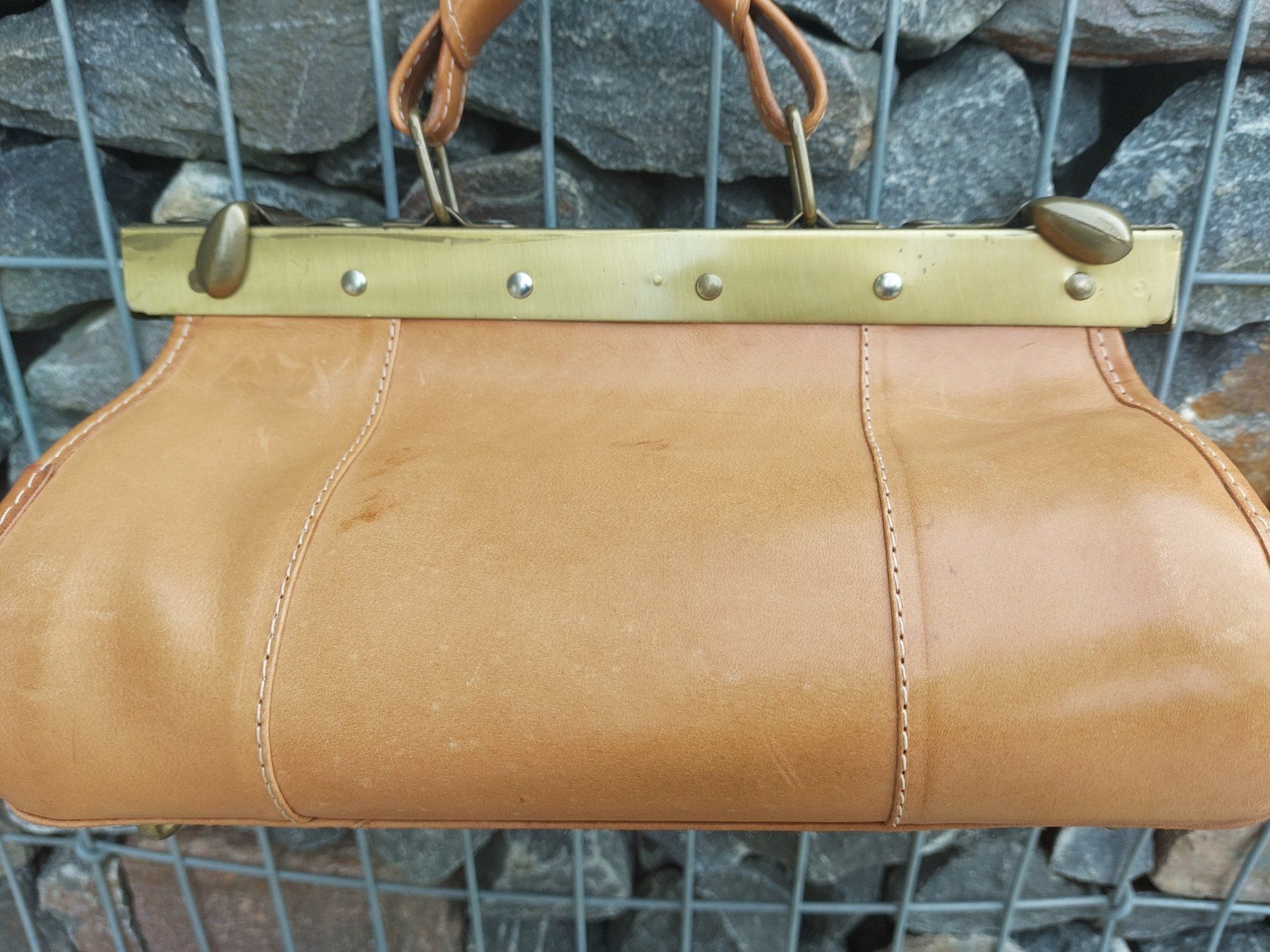 Taschen für Damen: DAMEN HANDTASCHE UNIKAT ECHT LEDER  !!!! – Neu und originalverpackt aus Summaprada von nora014 1