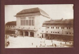 LAUSANNE - La Gare - Attelages