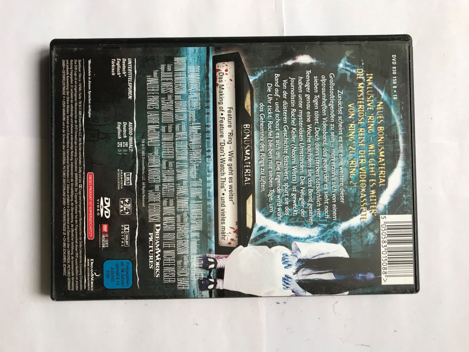 Alle DVDs: dvd, „ring“ – Gebraucht aus liestal von makai05 1
