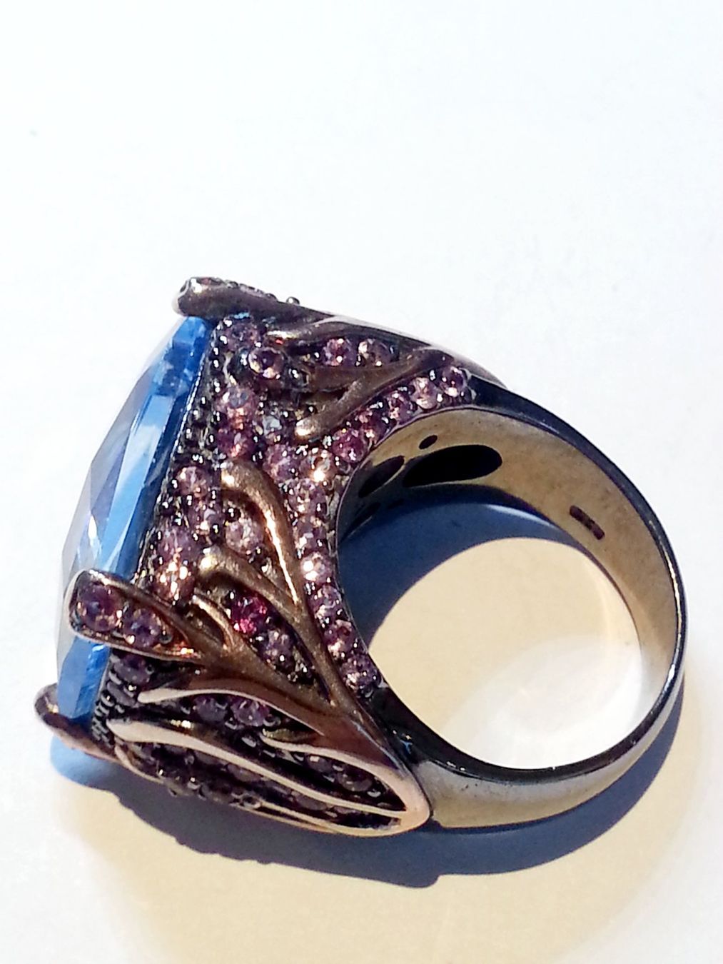 Anelli: Blau Topas Fingerring – Nuovo (secondo la descrizione) da Zürich venduto da adriben 5