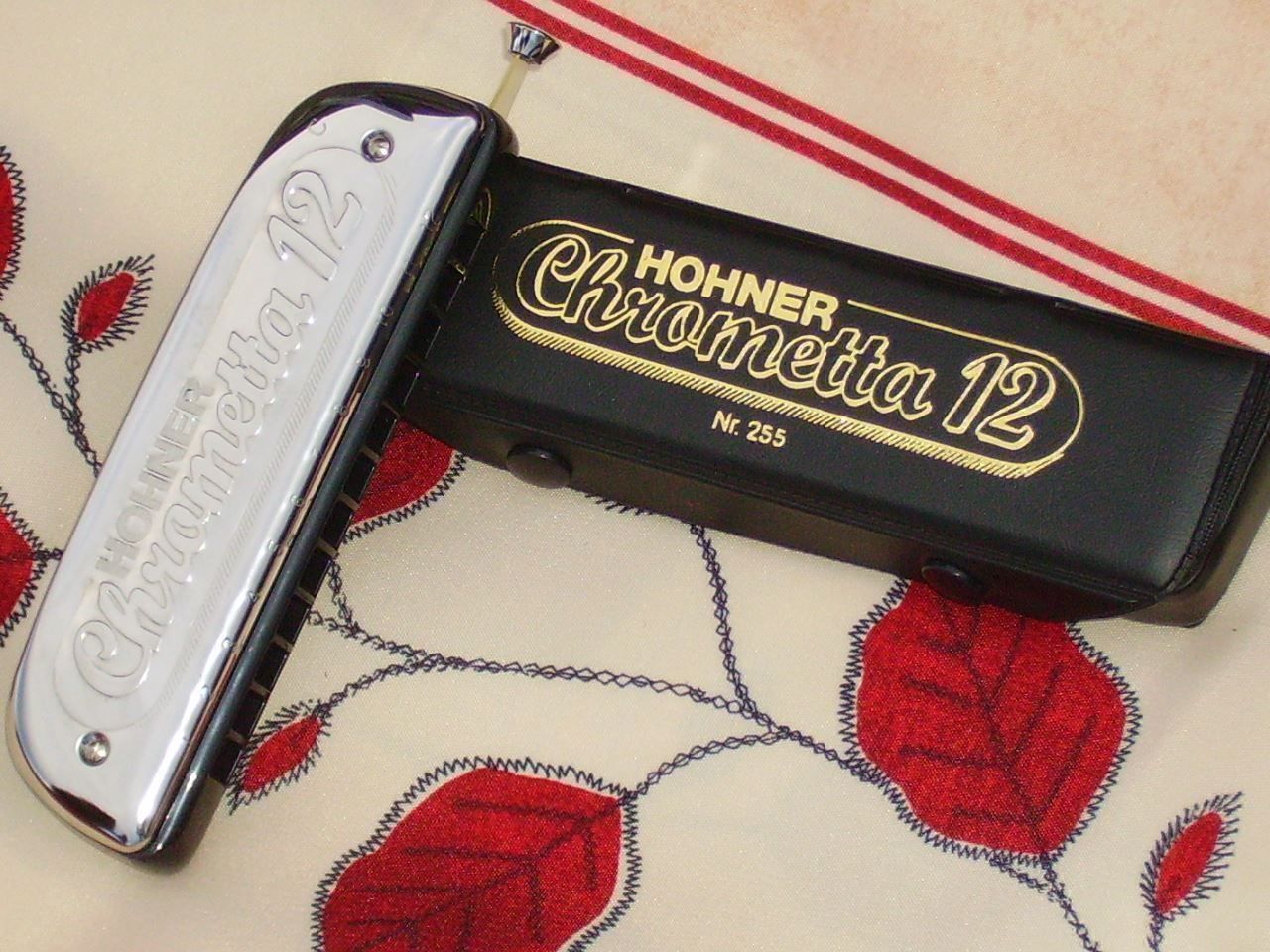 Hohner Musikinstrumente: chromatische Mundharmonika HOHNER – Neu (gemäss Beschreibung) aus Wöschnau von Musikhaus-Luethy5012 2