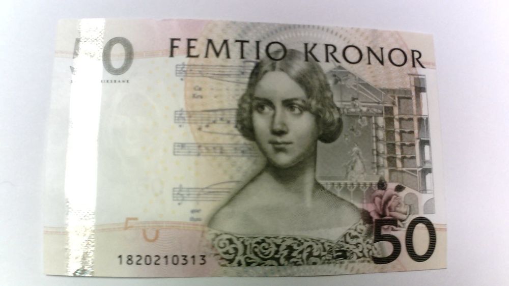 Schwedische 50 Kronen Note (Gebraucht) in Grindelwald für CHF 2 – mit ...