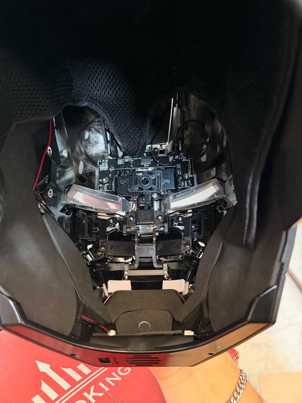 Caschi & visiere: Iron Man War Machine 1:1 Grösse Helm mit Sprachsteuerung – Nuovo (secondo la descrizione) da Lohn-Ammannsegg venduto da JarvisSystem2.0 5