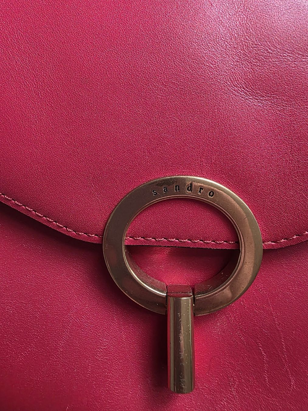 Sandro Taschen für Damen: Sac en cuir rouge Sandro – Gebraucht aus Genève von alex7926 1