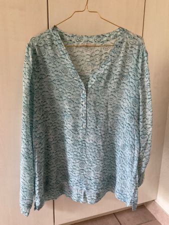Damen Bluse NILE  , Grösse L,  SEIDE