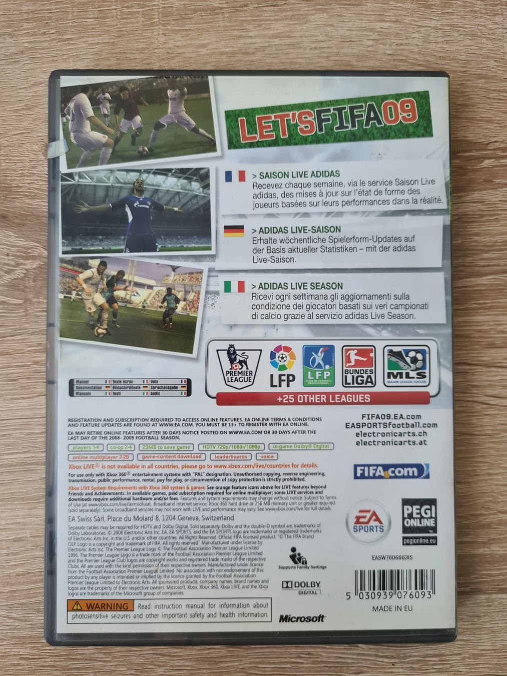 Giochi: FIFA 09 - Xbox 360 – Usato da Carouge GE venduto da Gasco 1
