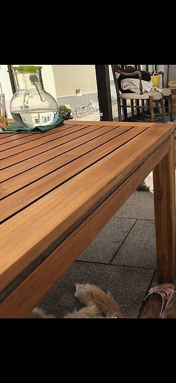Set di tavolo e panche: Gartentisch Garnitur – Usato da Pfäffikon venduto da Maggie017 3