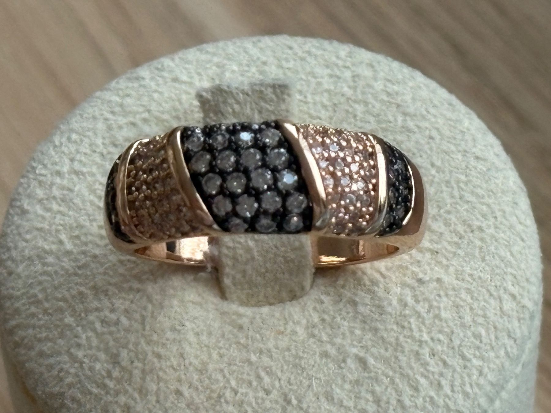 Ringe: Luxus Elegante Gr.19/9 Ring Farbe: Rosa/Schwarz – Neu (gemäss Beschreibung) aus Biel-Bienne von Roserosse13 3
