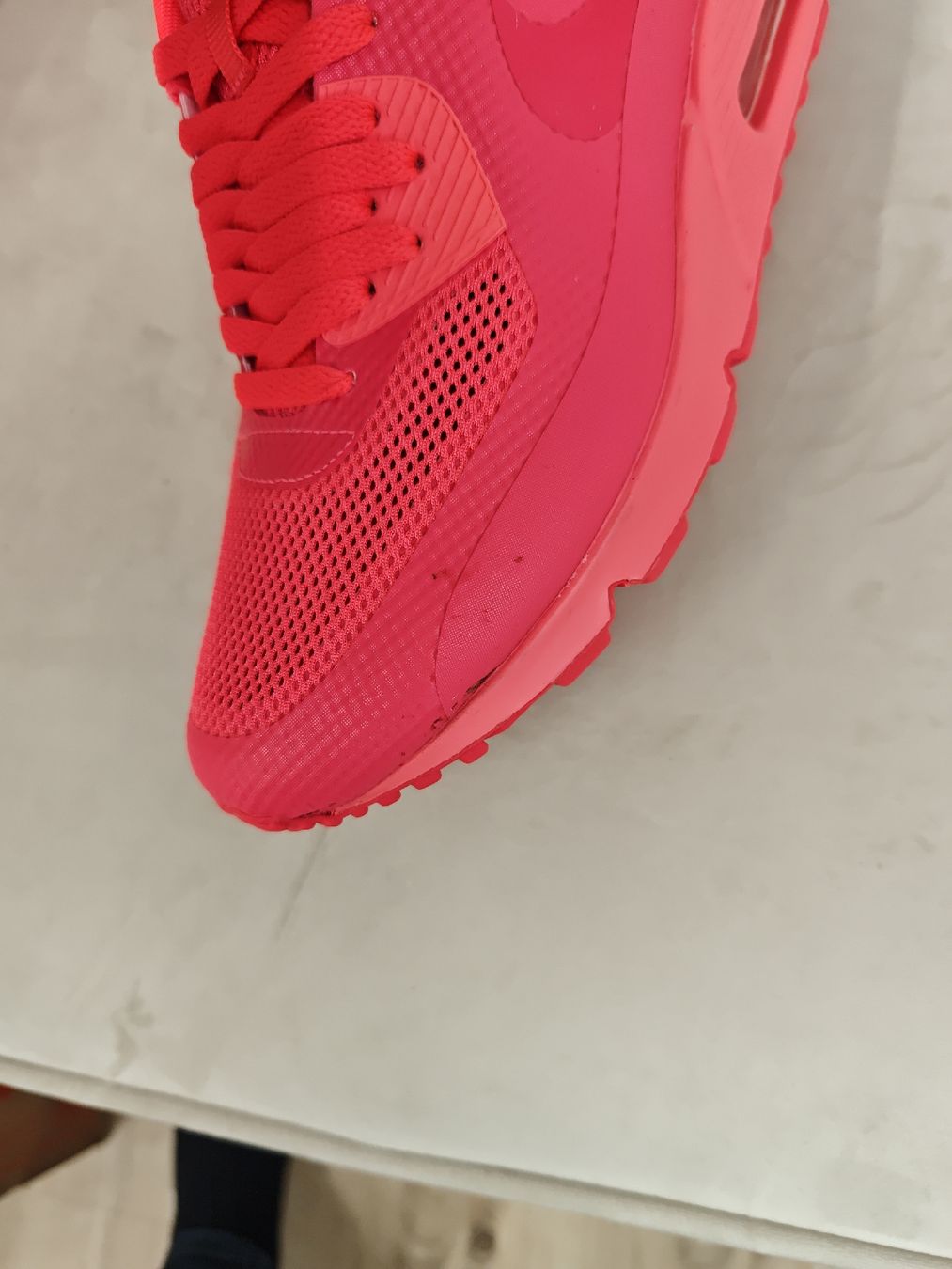 Nike Scarpe da uomo: Nike Air Max 90 Hyperfuse Solar Rot EUR 42.5 – Nuovo (secondo la descrizione) da Niederrohrdorf venduto da TK8700 3