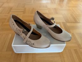 Tamaris Pumps, Grösse 39/40, Taube farben