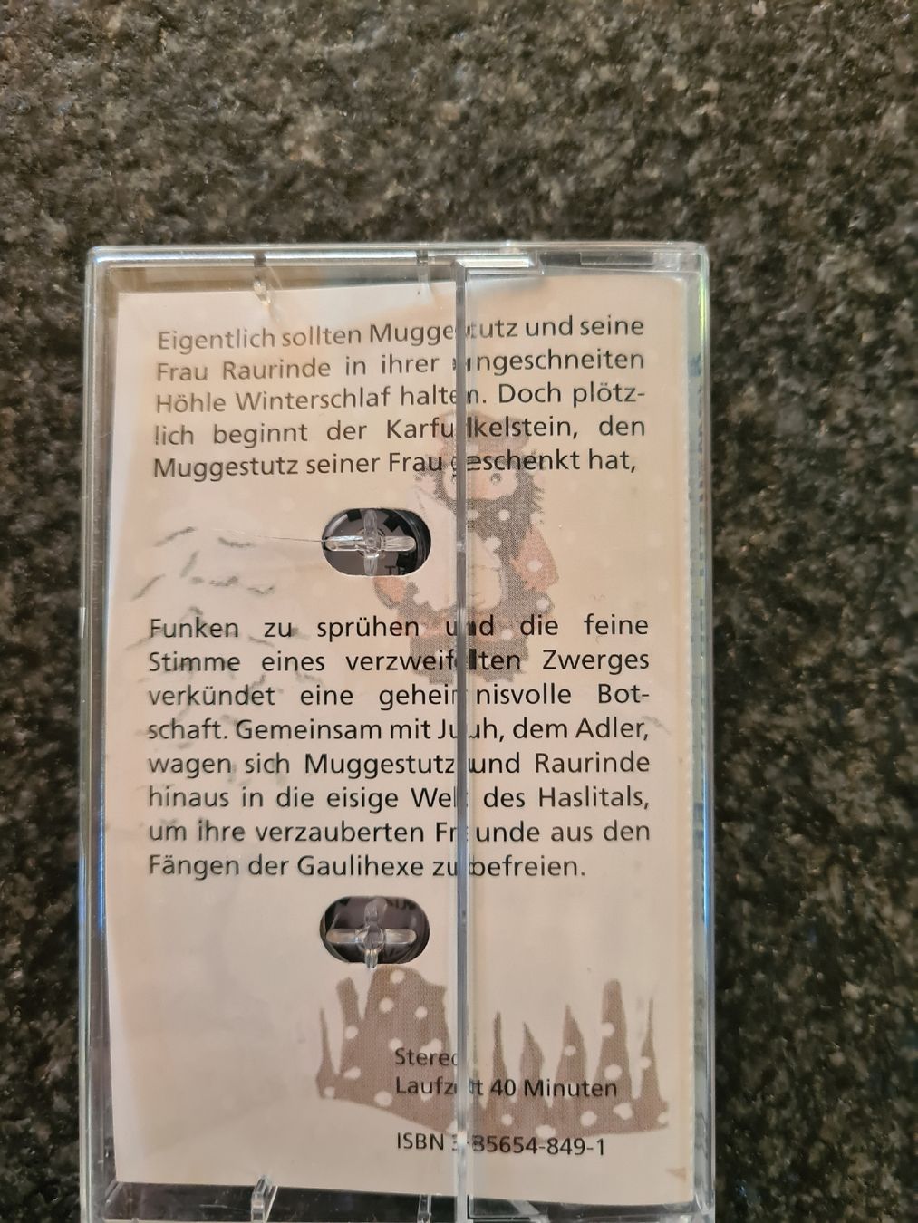 Musicassette: Muggestutz der Haslizwerg  - Ein aussergewöhnlicher Winter – Usato da frutigen venduto da Plethora14 1