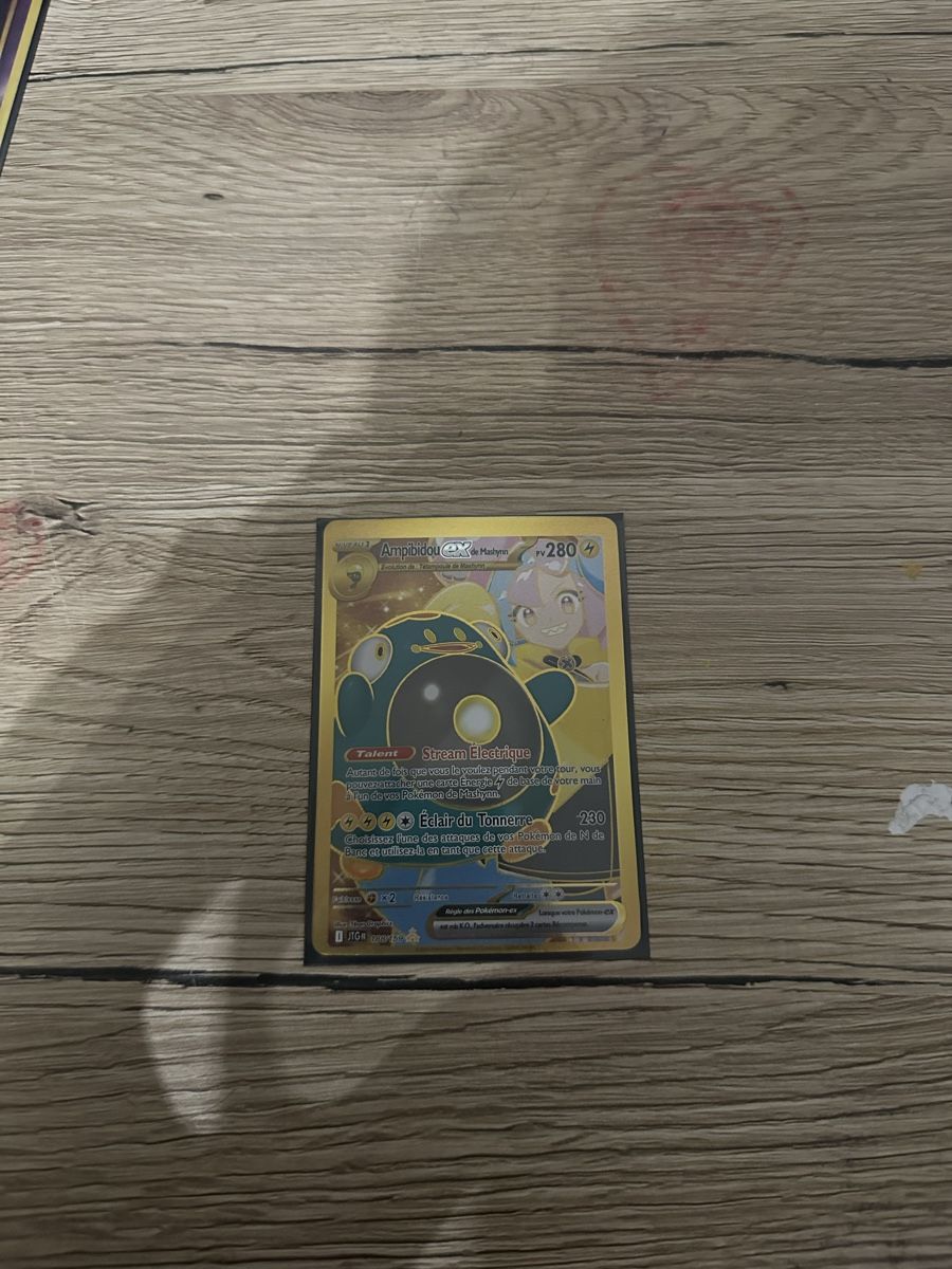 Pokémon Sammelbilder & Trading cards: Ampibidou-ex de Mashynn GOLD – Gebraucht aus Courgenay von gig_7spf