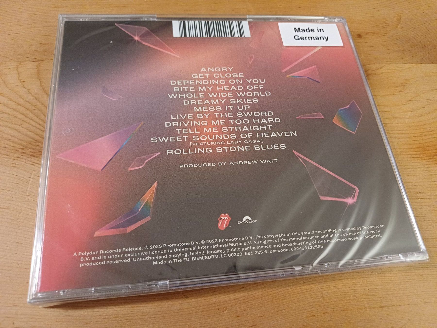 CDs: Rolling Stones -Hackney Diamonds (neu) – Neu und originalverpackt aus Jona von Rreto71 1
