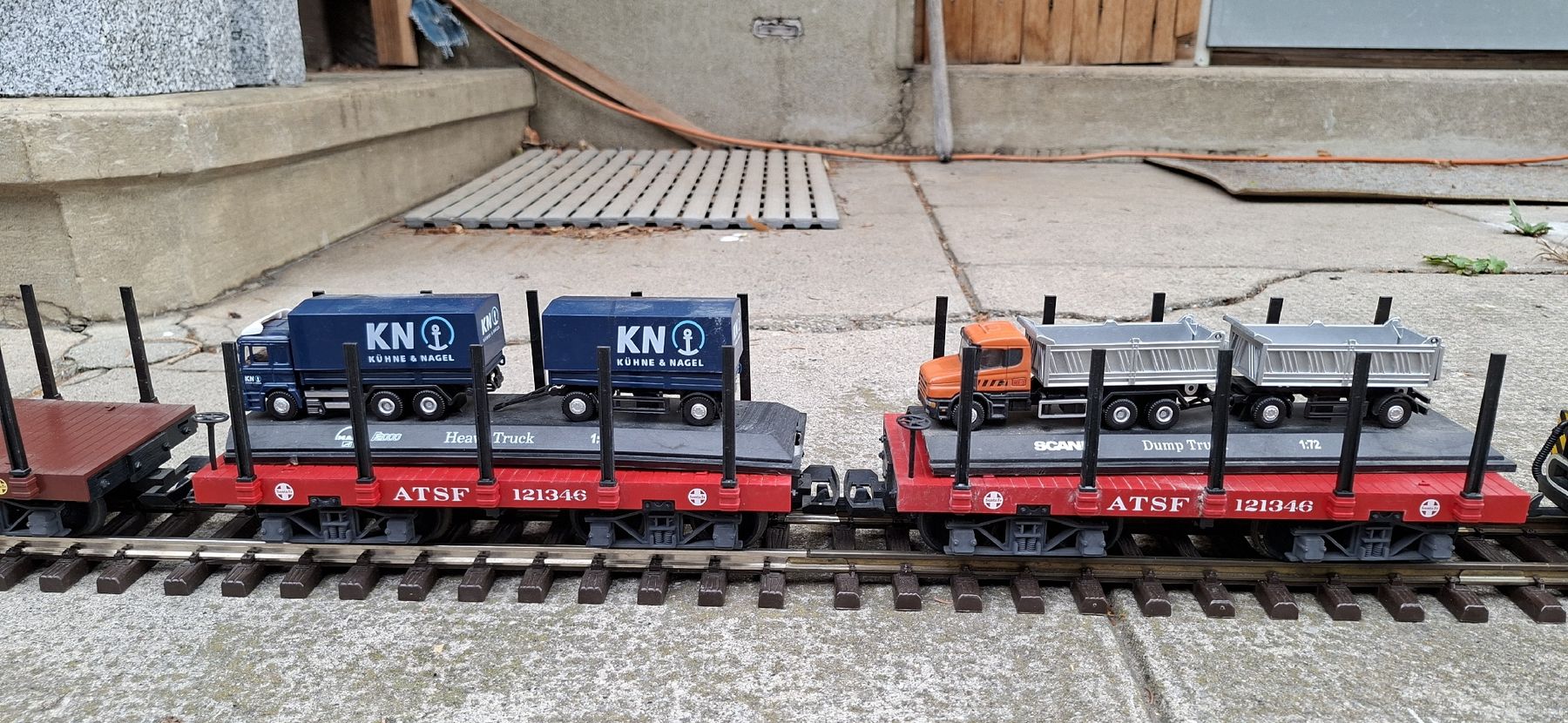 LGB Modellini di ferrovie: LGB Güterzug  7 Tlg. – Usato da Münsingen venduto da wd65 5