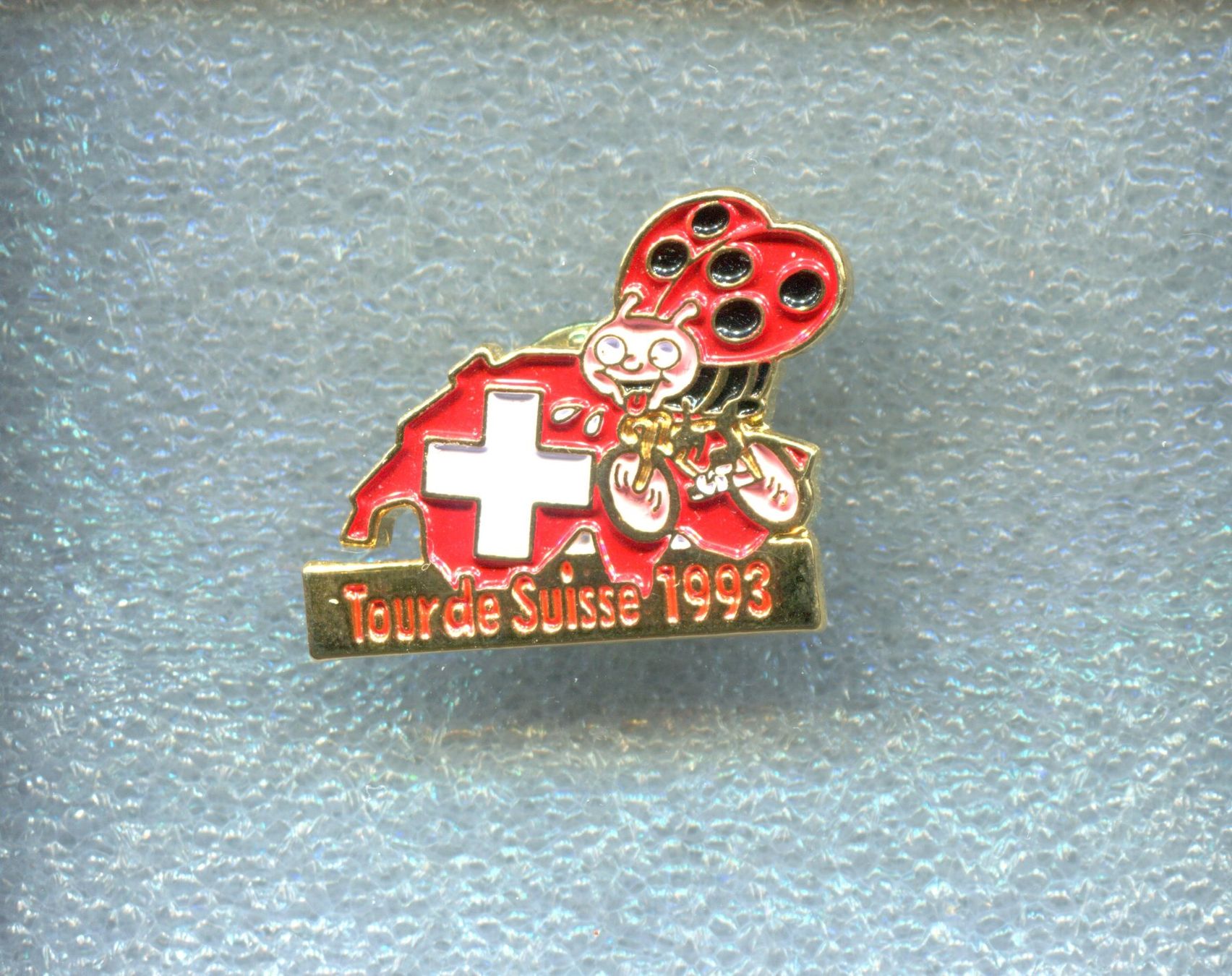 Placchette & Badge: BLICK Käfer  Tour de Suisse  1993 – Usato da Winterthur venduto da Sammleroase