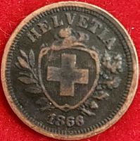 1 Rappen 1866 (Replica)