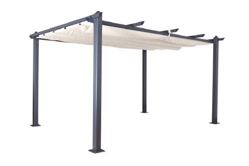 Tende & Padiglioni: Pavillon  Pergola Aluminium Luxor beige – Nuovo e nell'imballaggio originale da Herbertingen venduto da jet-line-e-trade 1