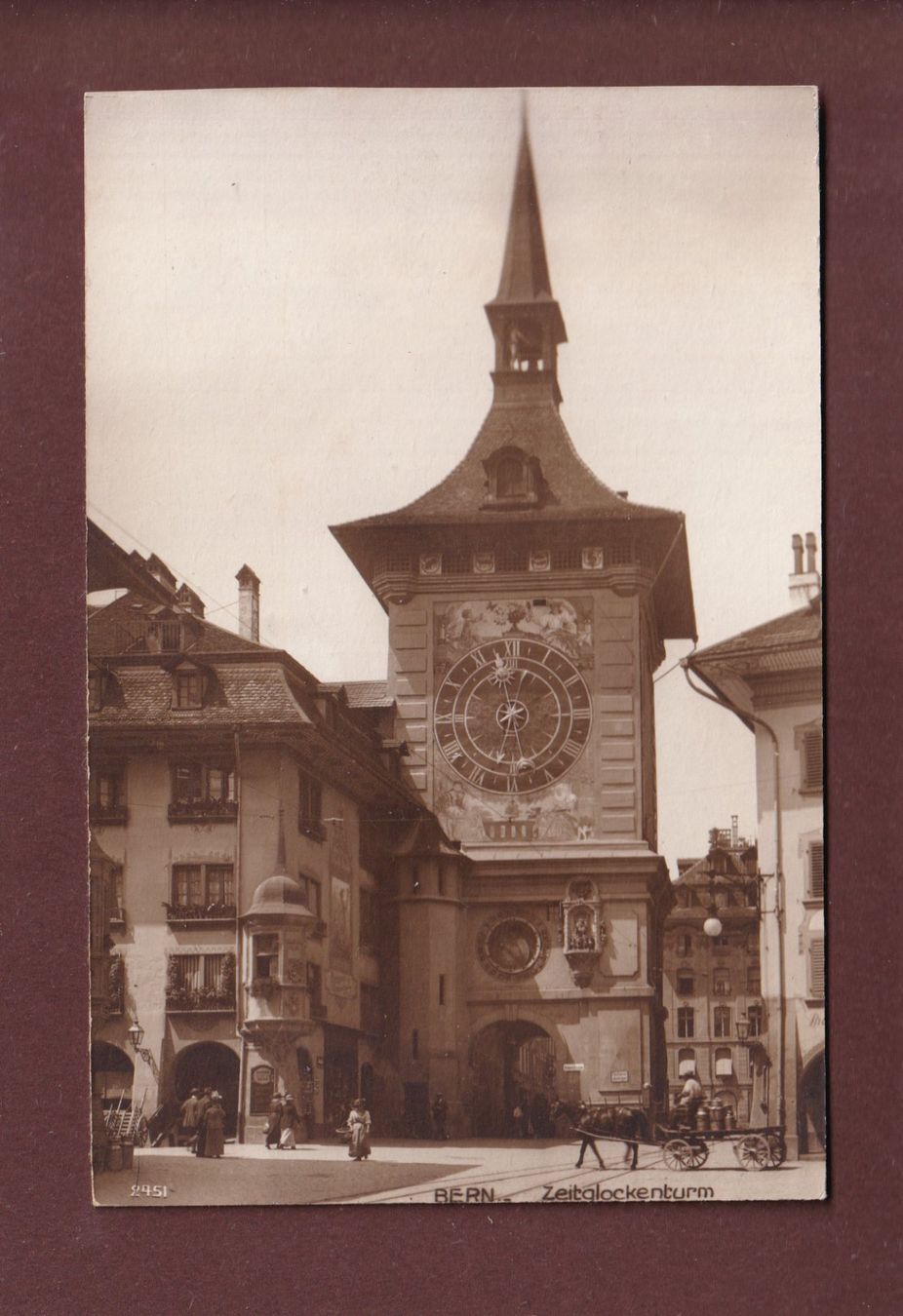 Ansichtskarten: BERN - Zeitglockenturm – Gebraucht aus Pully von nicecards