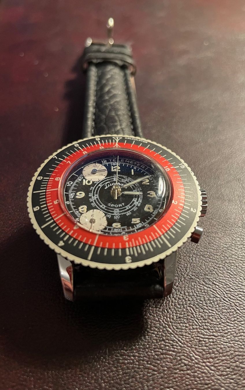 Orologi: Lucerne Sport Chronograph 1960ER – Nuovo (secondo la descrizione) da Basel venduto da cielHiro 1