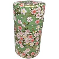 Japanische Teedose "Sakura no midori" – 100 g – Aromaschutz
