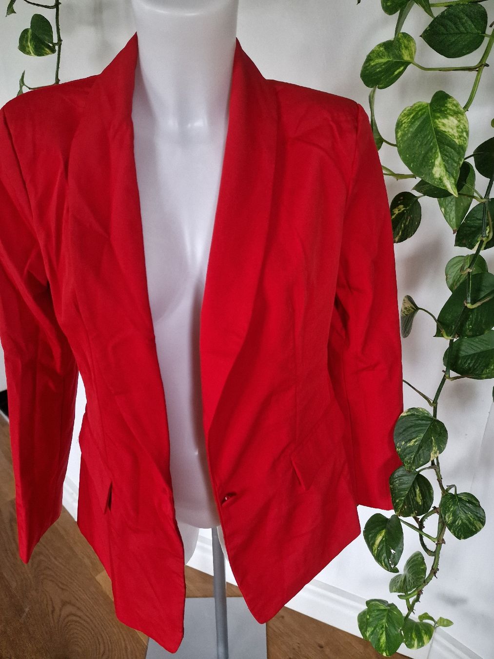 Vestes: Roter Blazer, Gr. S, tailliert – Neuf (Voir description) à Wald ZH par Cjp